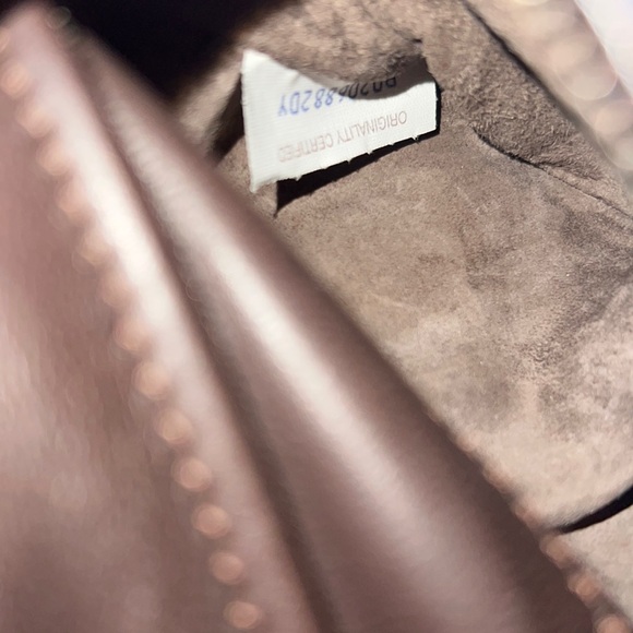 Bottega Veneta Intrecciato Leather Twist Lock Flap Clutch - Picture 8 of 11